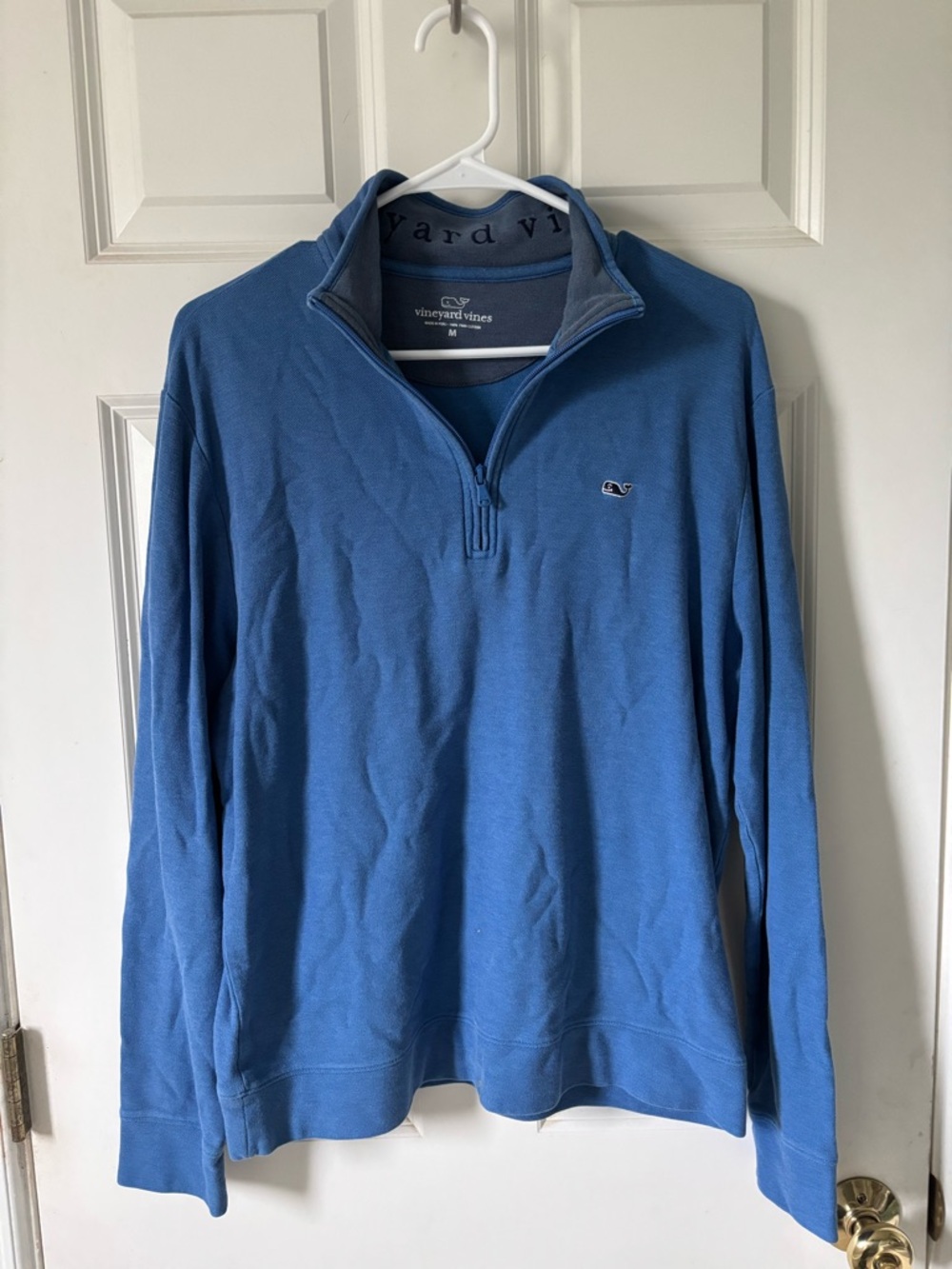 Vineyard Vines Sky Blue Quarter-Zip Pullover